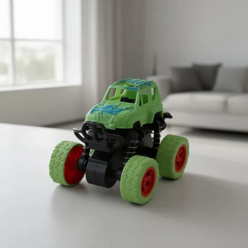 Monster Truck Toy Car - Green - Image 1