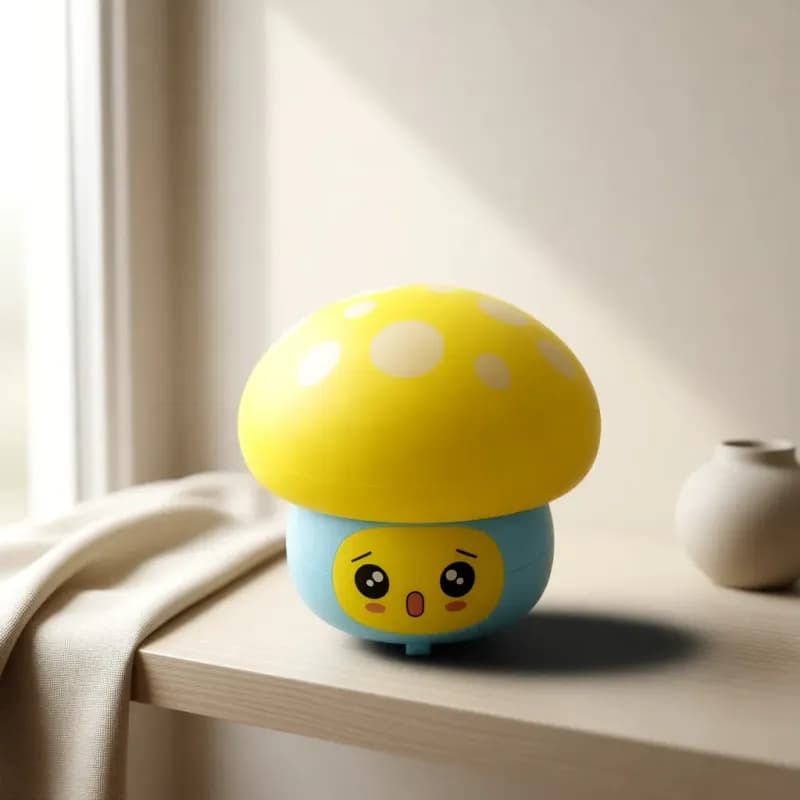 Cute Mushroom-Shaped Toy or Container - Image 1