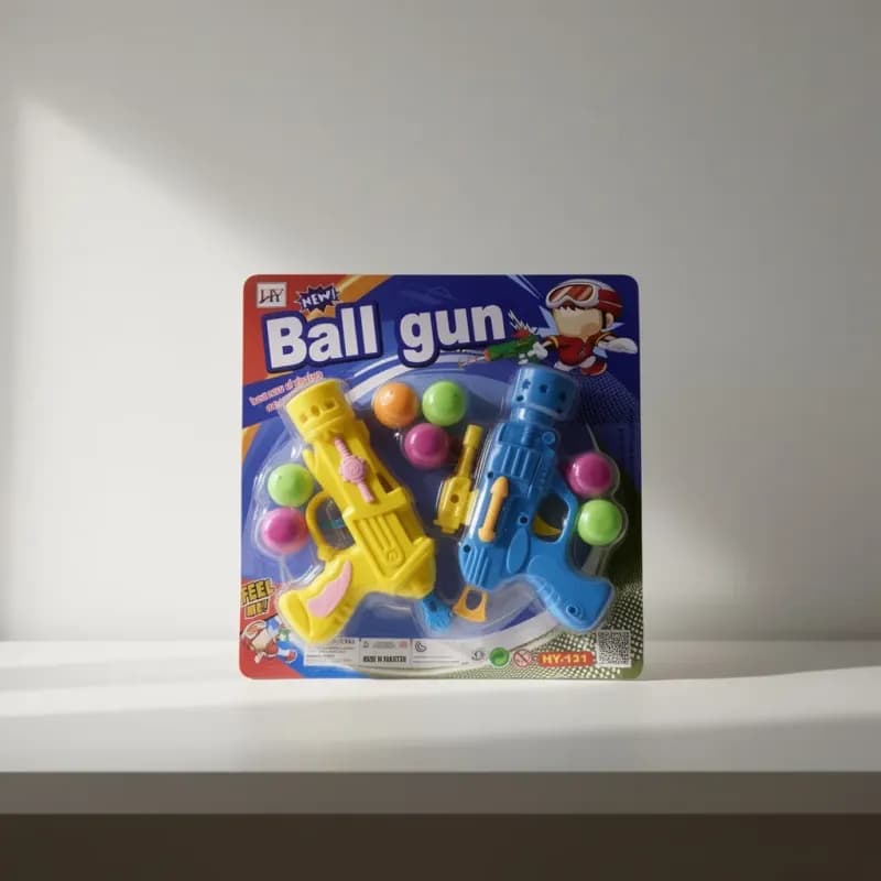 Dual Ball Gun Toy Set - Image 1