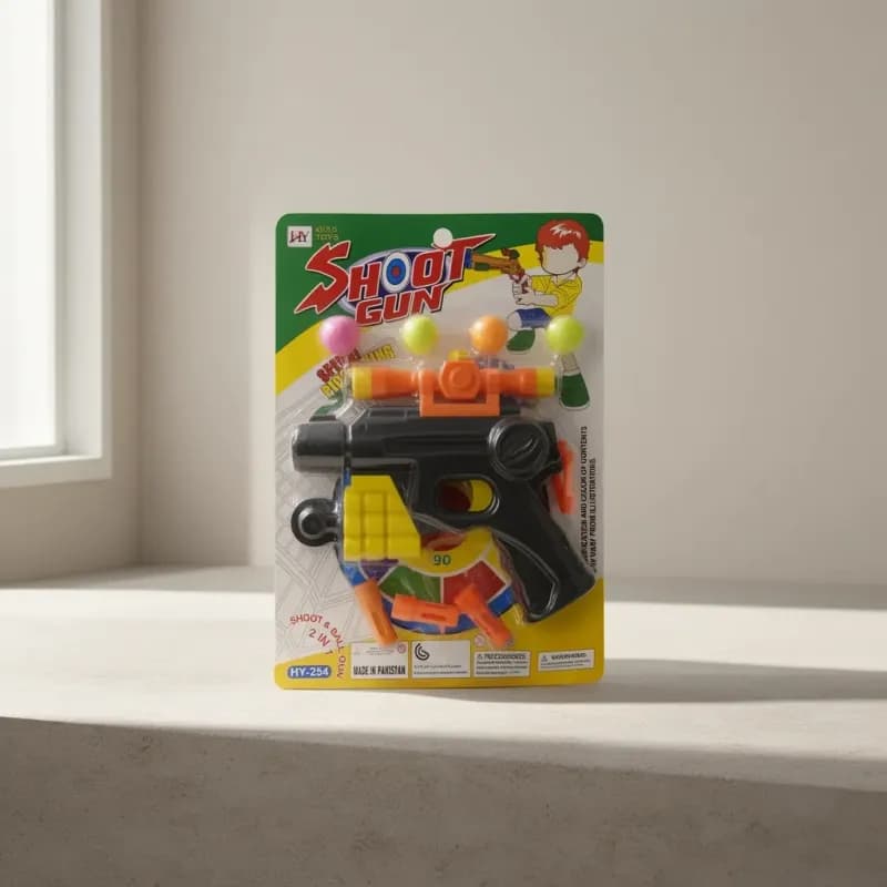 HY Kids Toys 2-in-1 Shoot Gun with Balls - Image 1
