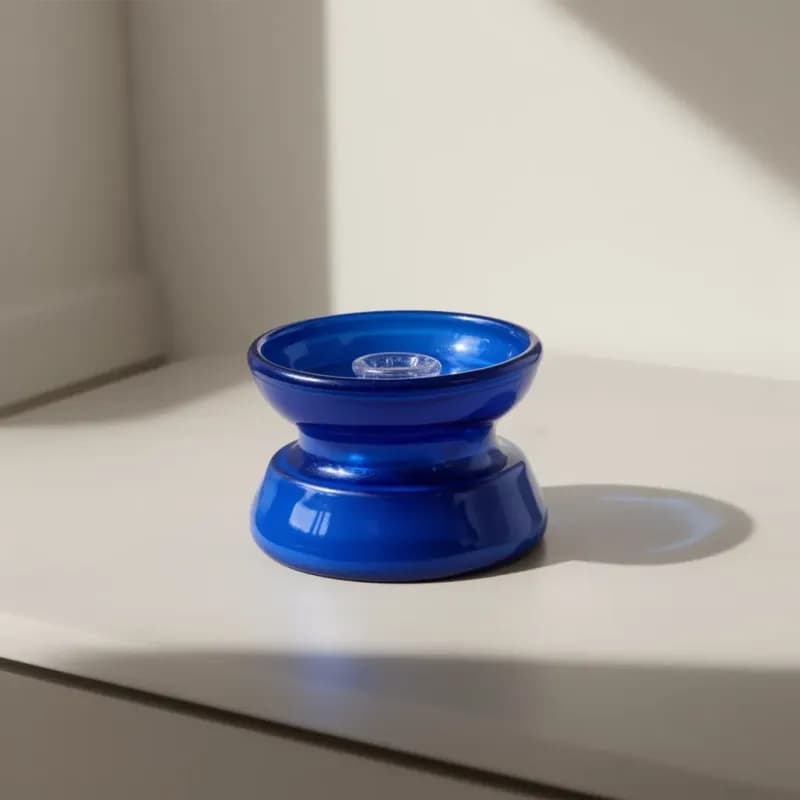 Blue Glass Oil Diffuser / Wax Melt Warmer - Image 1