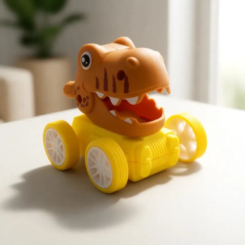 Dinosaur Pull-Back Car Toy - Image 1