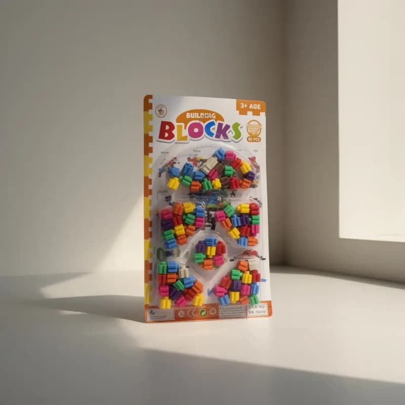Colorful Building Blocks Set - Image 1